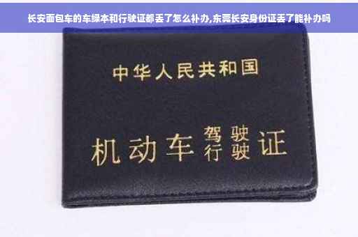 长安面包车的车绿本和行驶证都丢了怎么补办,东莞长安身份证丢了能补办吗