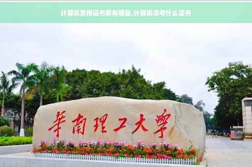 计算机资格证书都有哪些,计算机该考什么证书
