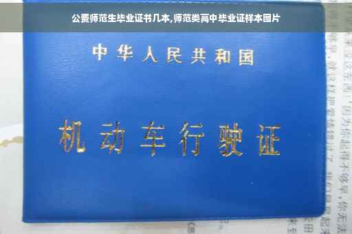 公费师范生毕业证书几本,师范类高中毕业证样本图片