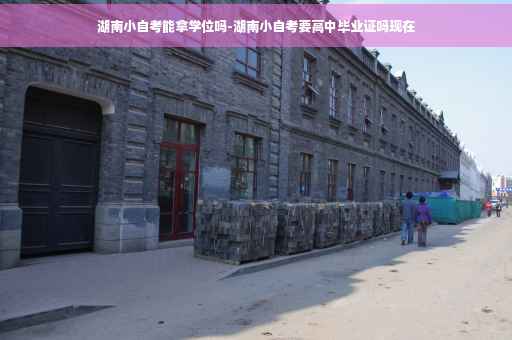 湖南小自考能拿学位吗-湖南小自考要高中毕业证吗现在