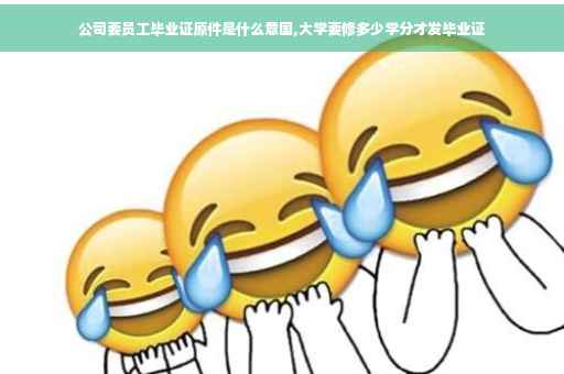 公司要员工毕业证原件是什么意国,大学要修多少学分才发毕业证
