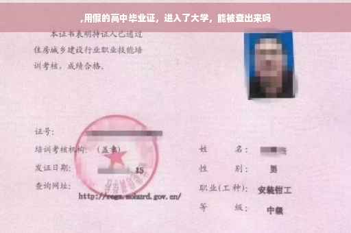 ,用假的高中毕业证，进入了大学，能被查出来吗