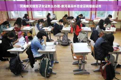 河南唐河独生子女证怎么办理-唐河县高中毕业证有哪些证书