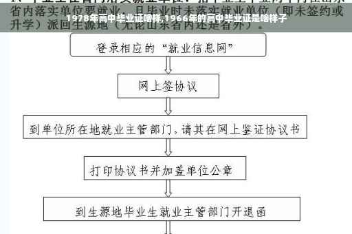 1978年高中毕业证啥样,1966年的高中毕业证是啥样子
