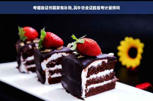 考哪些证书国家有补贴,高中毕业证能报考计量师吗