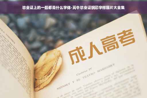 毕业证上的一般都是什么字体-高中毕业证钢印字样图片大全集