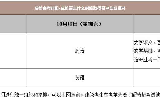 成都会考时间-成都高三什么时候取得高中毕业证书