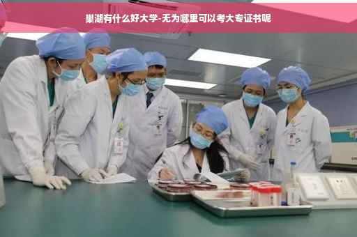巢湖有什么好大学-无为哪里可以考大专证书呢