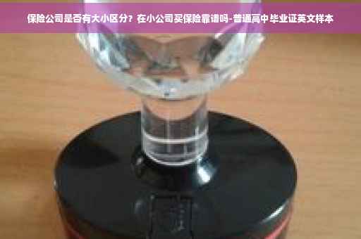 保险公司是否有大小区分？在小公司买保险靠谱吗-普通高中毕业证英文样本
