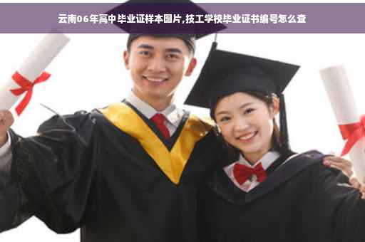 云南06年高中毕业证样本图片,技工学校毕业证书编号怎么查