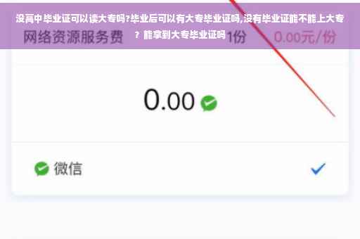 没高中毕业证可以读大专吗?毕业后可以有大专毕业证吗,没有毕业证能不能上大专？能拿到大专毕业证吗