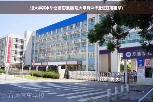 进大学高中毕业证在哪里(进大学高中毕业证在哪里拿)