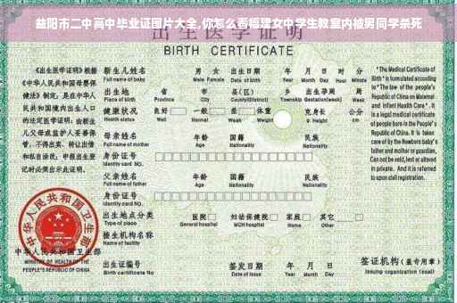 益阳市二中高中毕业证图片大全,你怎么看福建女中学生教室内被男同学杀死