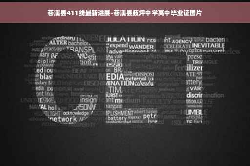 苍溪县411线最新进展-苍溪县歧坪中学高中毕业证图片