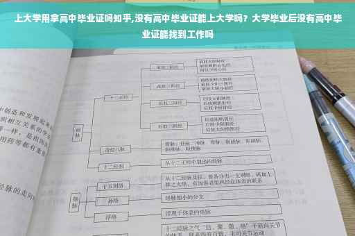 上大学用拿高中毕业证吗知乎,没有高中毕业证能上大学吗？大学毕业后没有高中毕业证能找到工作吗