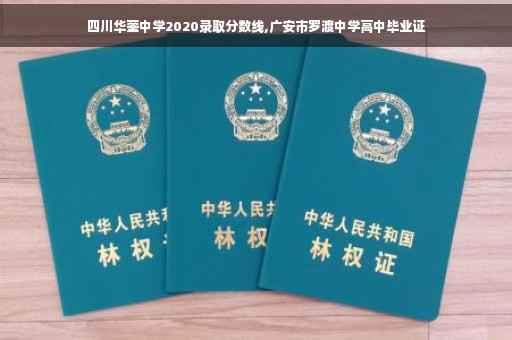 四川华蓥中学2020录取分数线,广安市罗渡中学高中毕业证