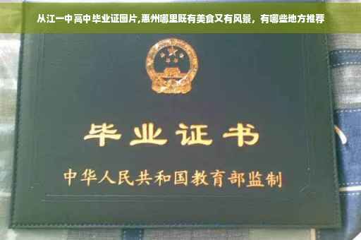 从江一中高中毕业证图片,惠州哪里既有美食又有风景，有哪些地方推荐