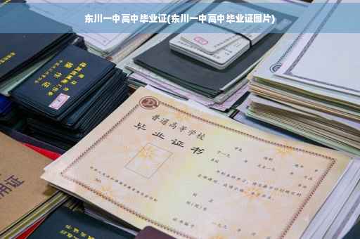 东川一中高中毕业证(东川一中高中毕业证图片)