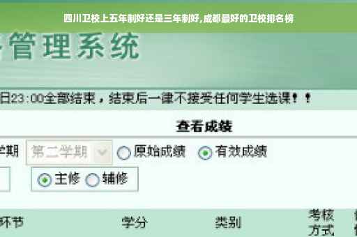 四川卫校上五年制好还是三年制好,成都最好的卫校排名榜