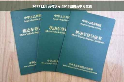 2013 四川 高考状元,2013四川高中分数线