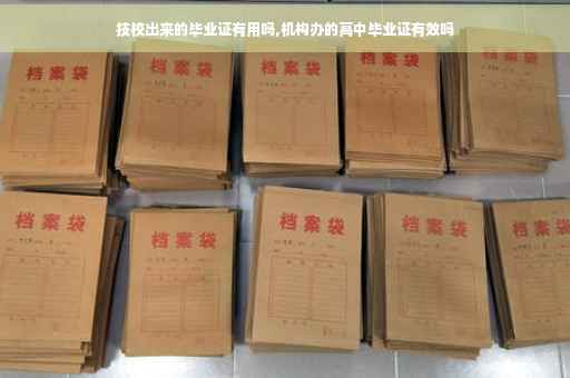 技校出来的毕业证有用吗,机构办的高中毕业证有效吗
