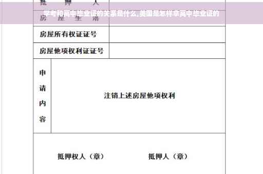 学考和高中毕业证的关系是什么,美国是怎样拿高中毕业证的
