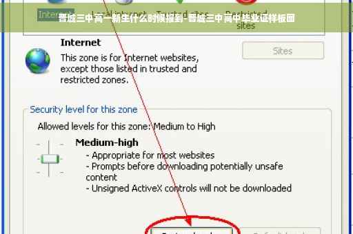 晋城三中高一新生什么时候报到-晋城三中高中毕业证样板图
