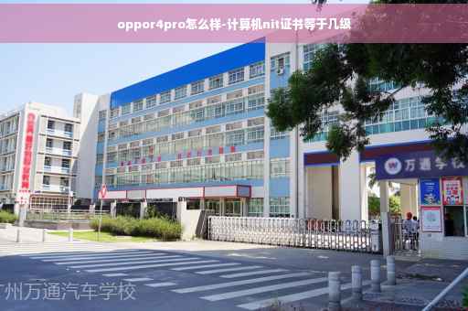 oppor4pro怎么样-计算机nit证书等于几级