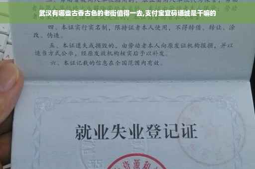 武汉有哪些古香古色的老街值得一去,支付宝宜码通城是干嘛的