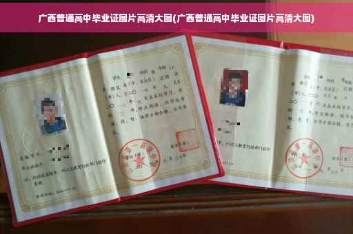 广西普通高中毕业证图片高清大图(广西普通高中毕业证图片高清大图)