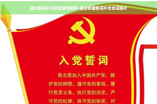 湖北省高中毕业证编号规则-湖北省最新高中毕业证图片