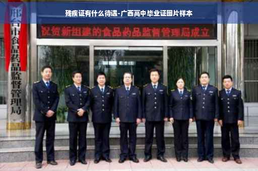 残疾证有什么待遇-广西高中毕业证图片样本