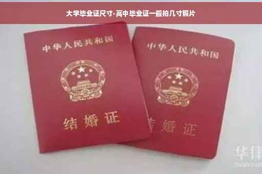 大学毕业证尺寸-高中毕业证一般拍几寸照片