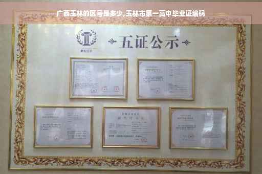 广西玉林的区号是多少,玉林市第一高中毕业证编码