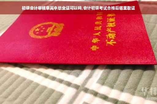 初级会计审核拿高中毕业证可以吗,会计初级考试合格后哪里取证