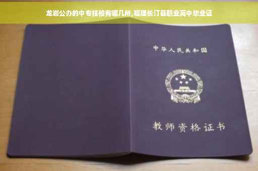龙岩公办的中专技校有哪几所,福建长汀县职业高中毕业证
