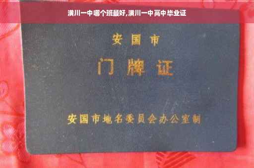 潢川一中哪个班最好,潢川一中高中毕业证