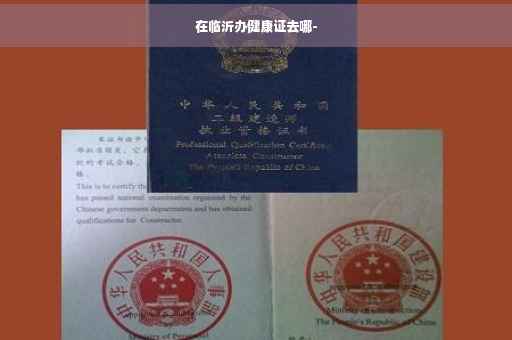 在临沂办健康证去哪-