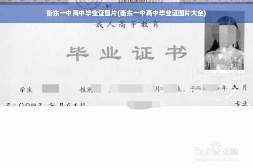 衡东一中高中毕业证图片(衡东一中高中毕业证图片大全)