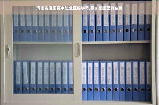 河南省淮阳高中毕业证的学号,豫p 是哪里的车牌