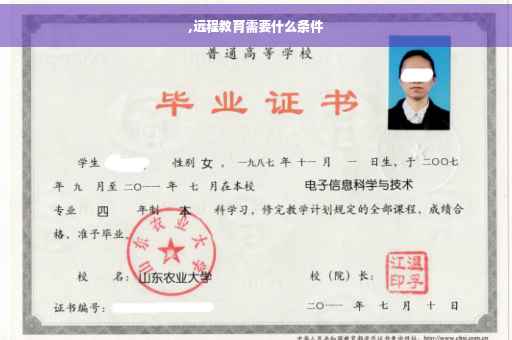 ,远程教育需要什么条件