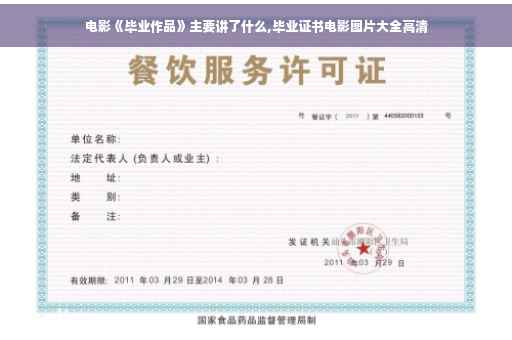 电影《毕业作品》主要讲了什么,毕业证书电影图片大全高清