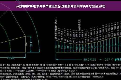 p过的照片影响拿高中毕业证么(p过的照片影响拿高中毕业证么吗)