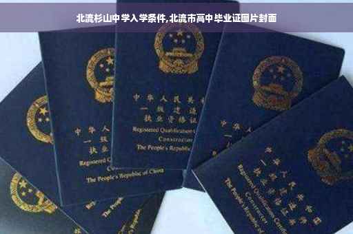 北流杉山中学入学条件,北流市高中毕业证图片封面