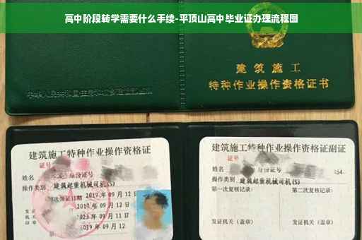 高中阶段转学需要什么手续-平顶山高中毕业证办理流程图