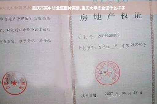 重庆市高中毕业证图片高清,重庆大学毕业证什么样子