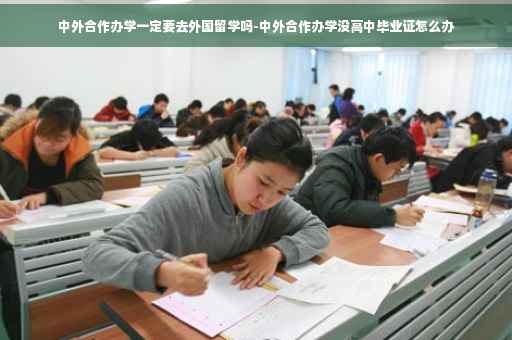 中外合作办学一定要去外国留学吗-中外合作办学没高中毕业证怎么办