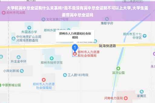 大学和高中毕业证有什么关系吗?是不是没有高中毕业证就不可以上大学,大学生需要带高中毕业证吗