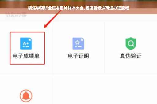 装饰学院毕业证书图片样本大全,酒店装修许可证办理流程