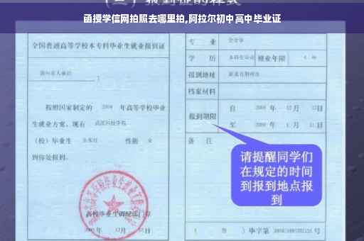 函授学信网拍照去哪里拍,阿拉尔初中高中毕业证
